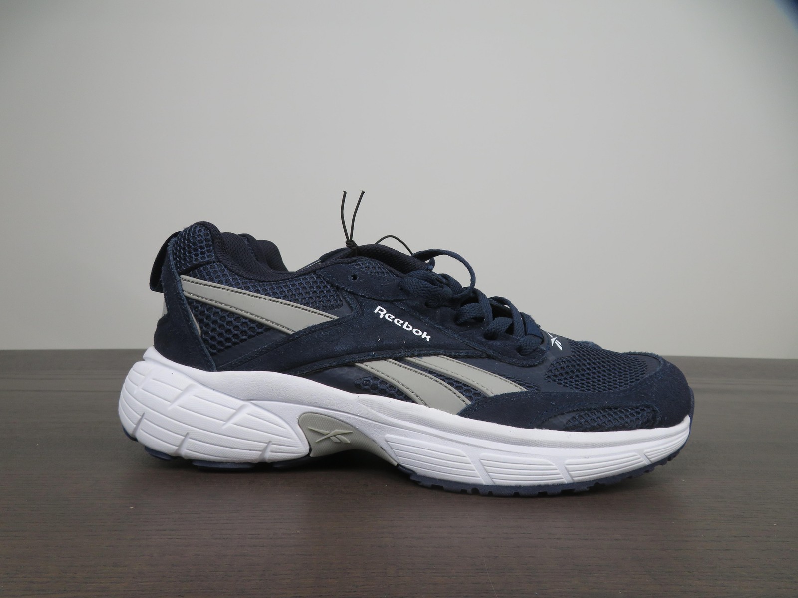Reebok Chaos Running Shoes Mens Size 10 Blue Gray Running Sneakers Athletic