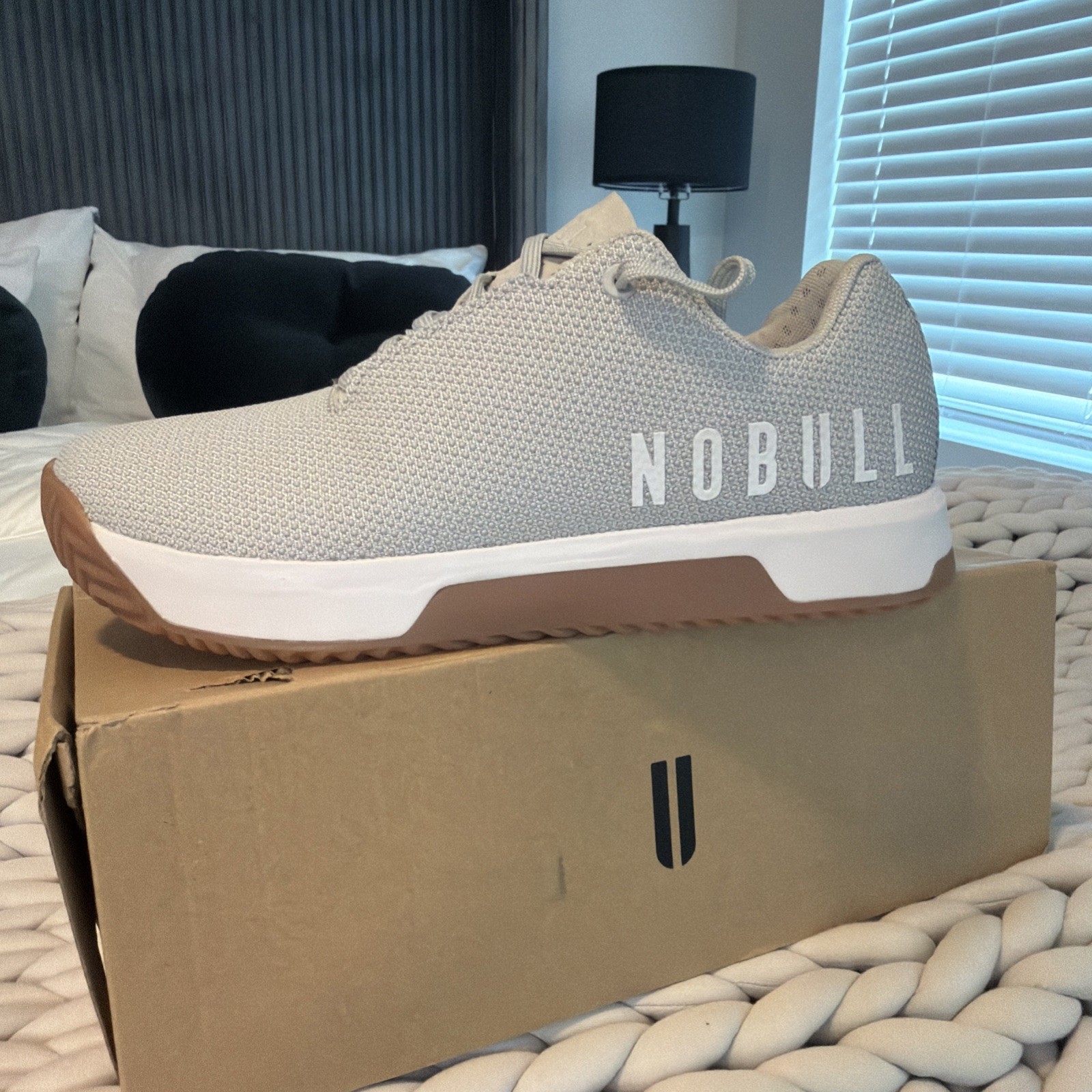 NoBull Outwork Edge Light Grey Gum Mens Size 10.5 NIB