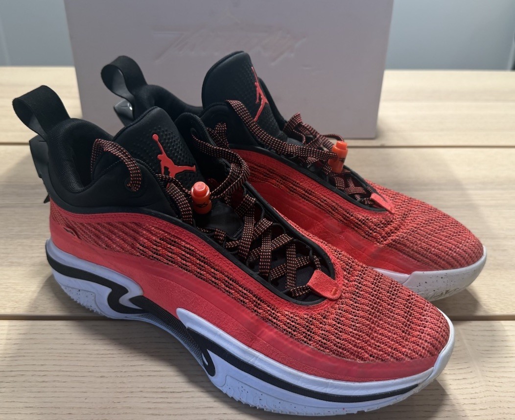 Air Jordan 36 Low Flipped Infrared Men’s Size 12 Used Comes With Box