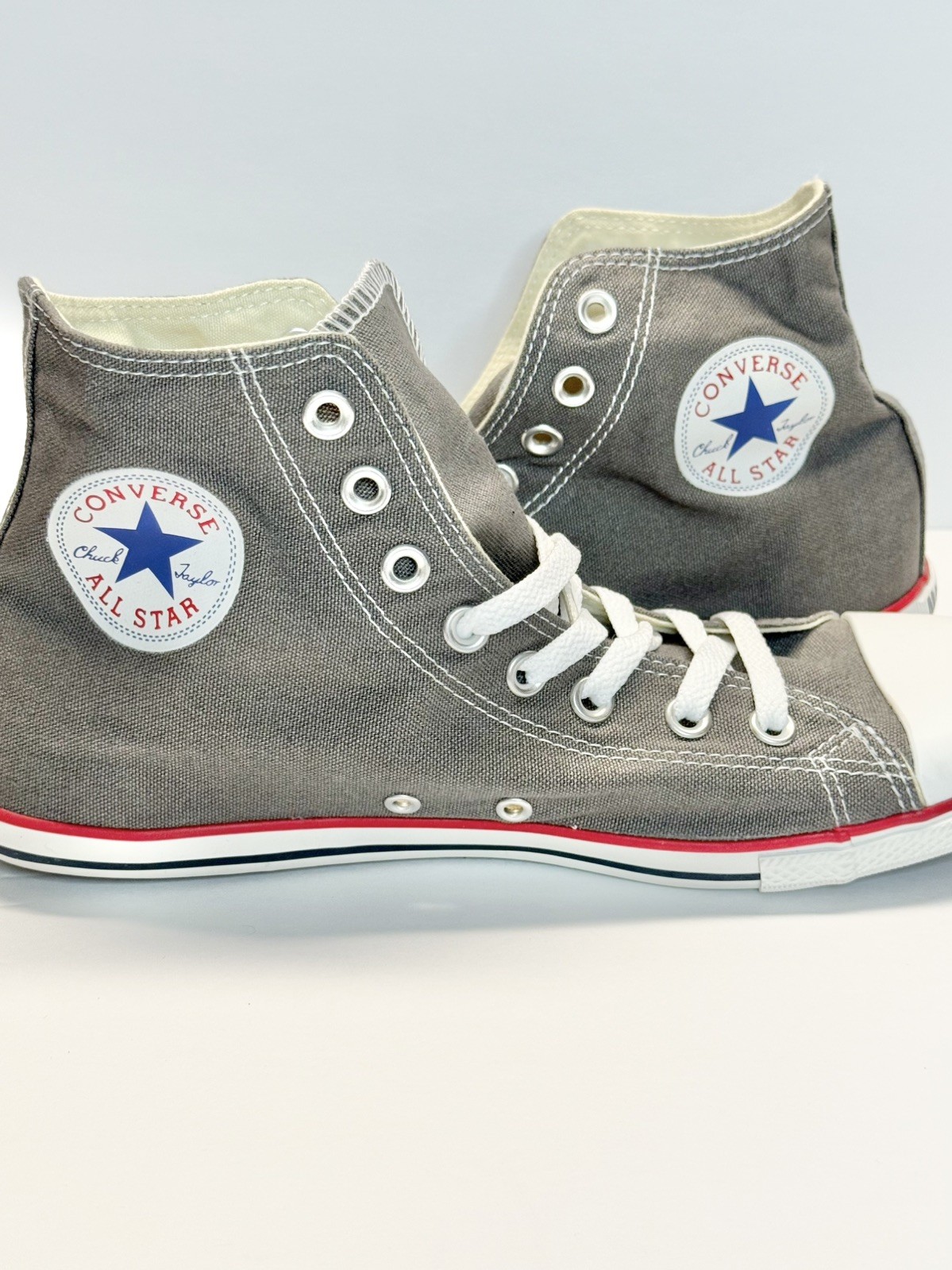 Converse 113895 Chuck Taylor High Top Charcoal Unisex SIZE M8 W10