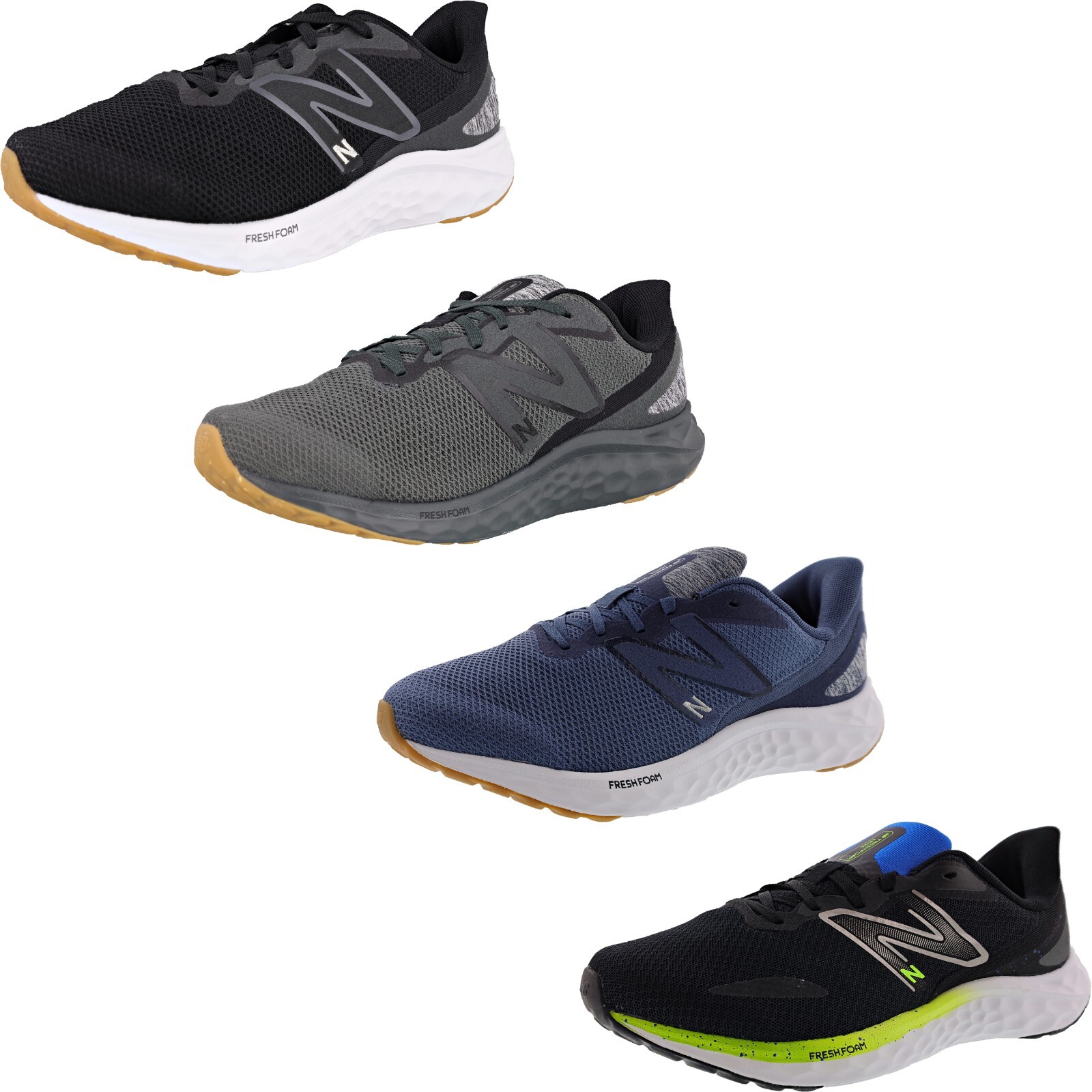 NEW BALANCE MEN FRESH FOAM ARISHI v4 EXTRA WIDE WIDTH LIGHTWEIGHT RUNNING SHOES
