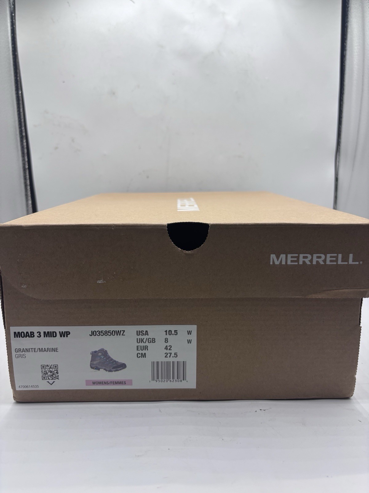 Merrell Moab 3 Mid WP 10.5W Granite/Marine JO35850WZ