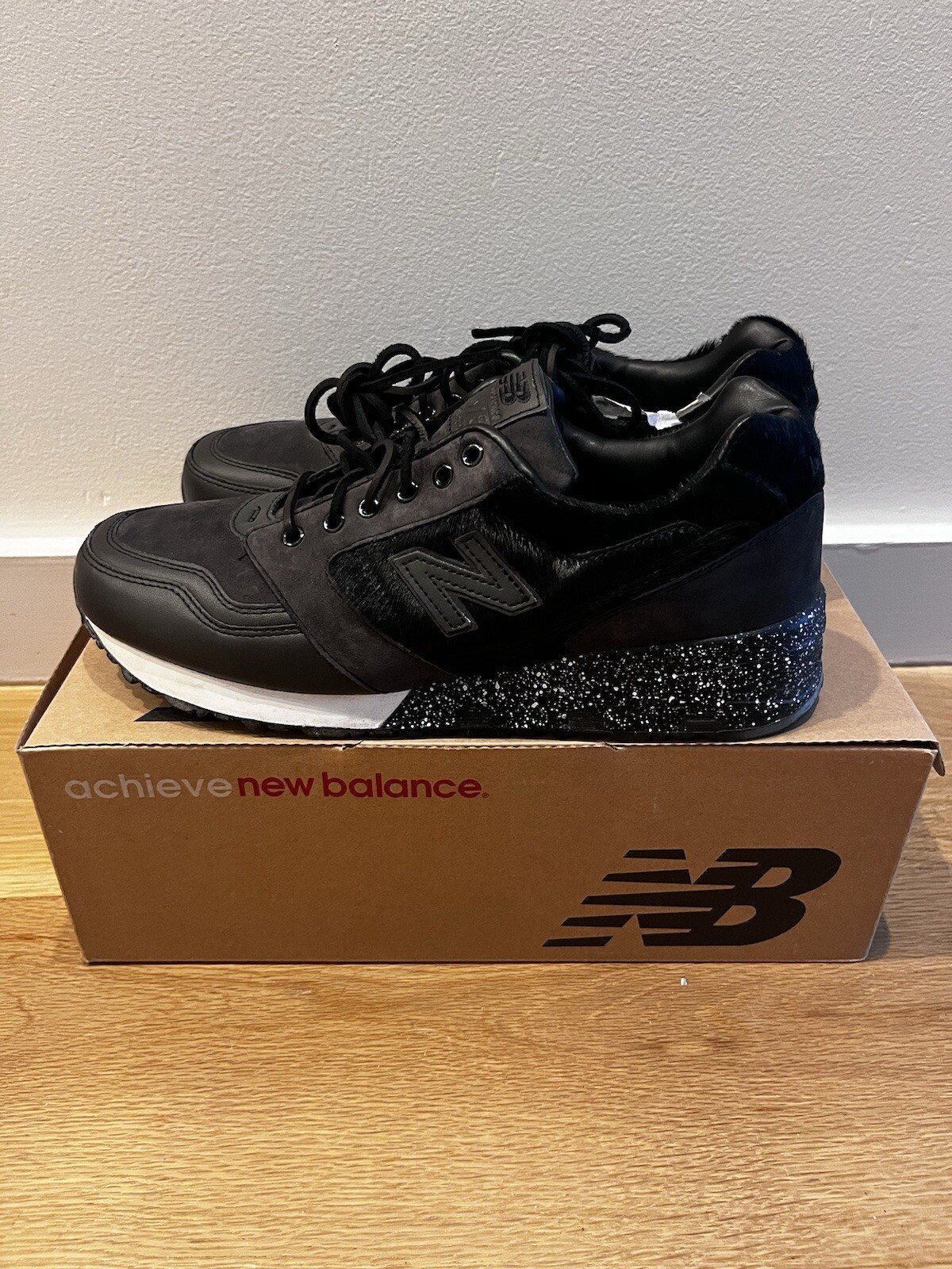 New Balance 575 Limited Edition “Black Fur” Size 10.5M M575JBF – 100%+ Seller