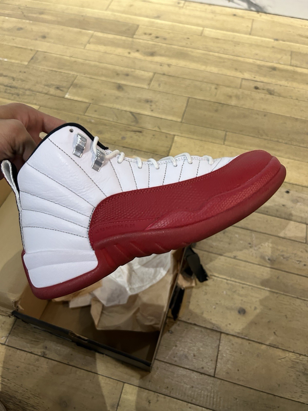 Size 8.5 – Jordan 12 Retro 2023 Mid Cherry