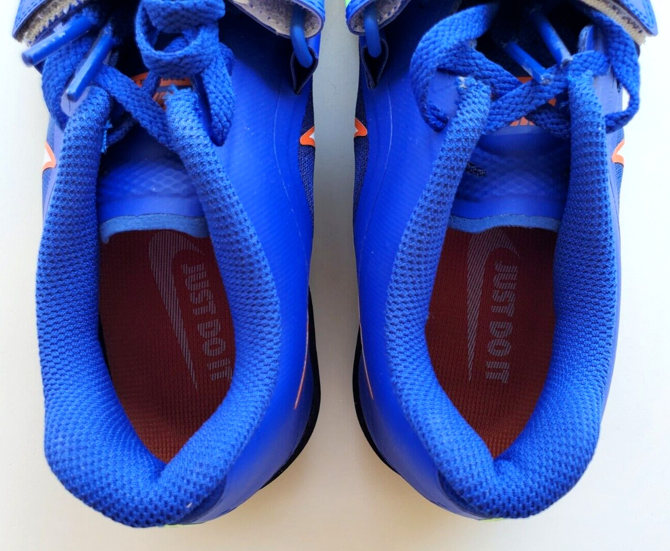 Nike Zoom Rival SD 2 Blue White Orange Men’s Track Field Shoes 685134 400 Size 6