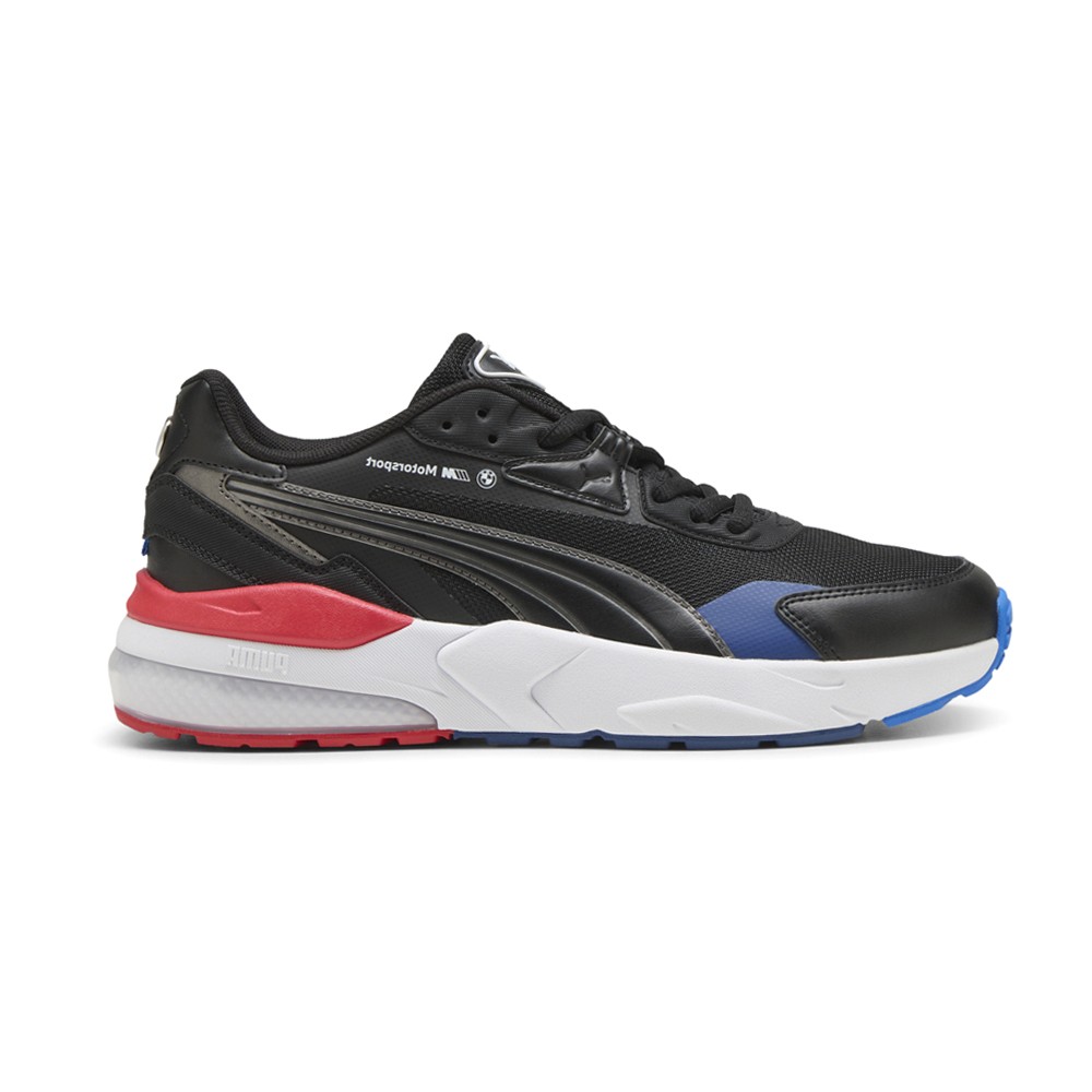 PUMA Bmw M Motorsport Vis2k Lace Up Mens Black Sneakers Casual Shoes 30829705