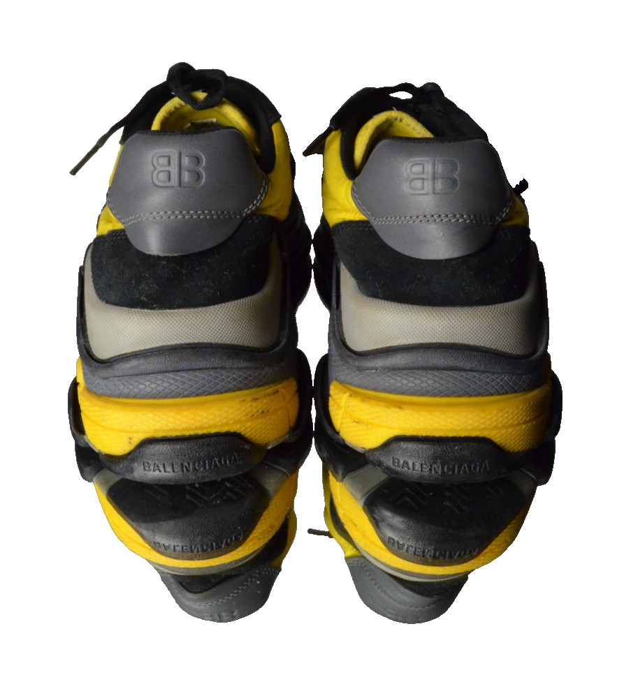 RARE Balenciaga “Triple S” Sneakers Size 11(44EU) Black/Yellow