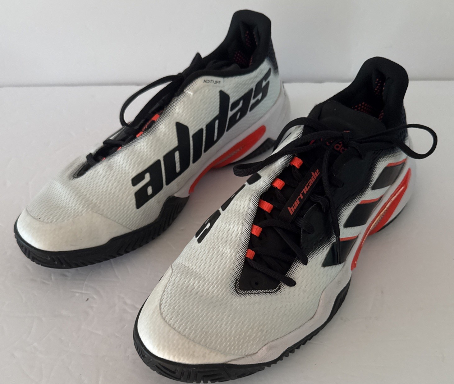 VGC Men’s Adidas Barricade ADITUFF Athletic Shoes US Size 11 EUR 45 1/3