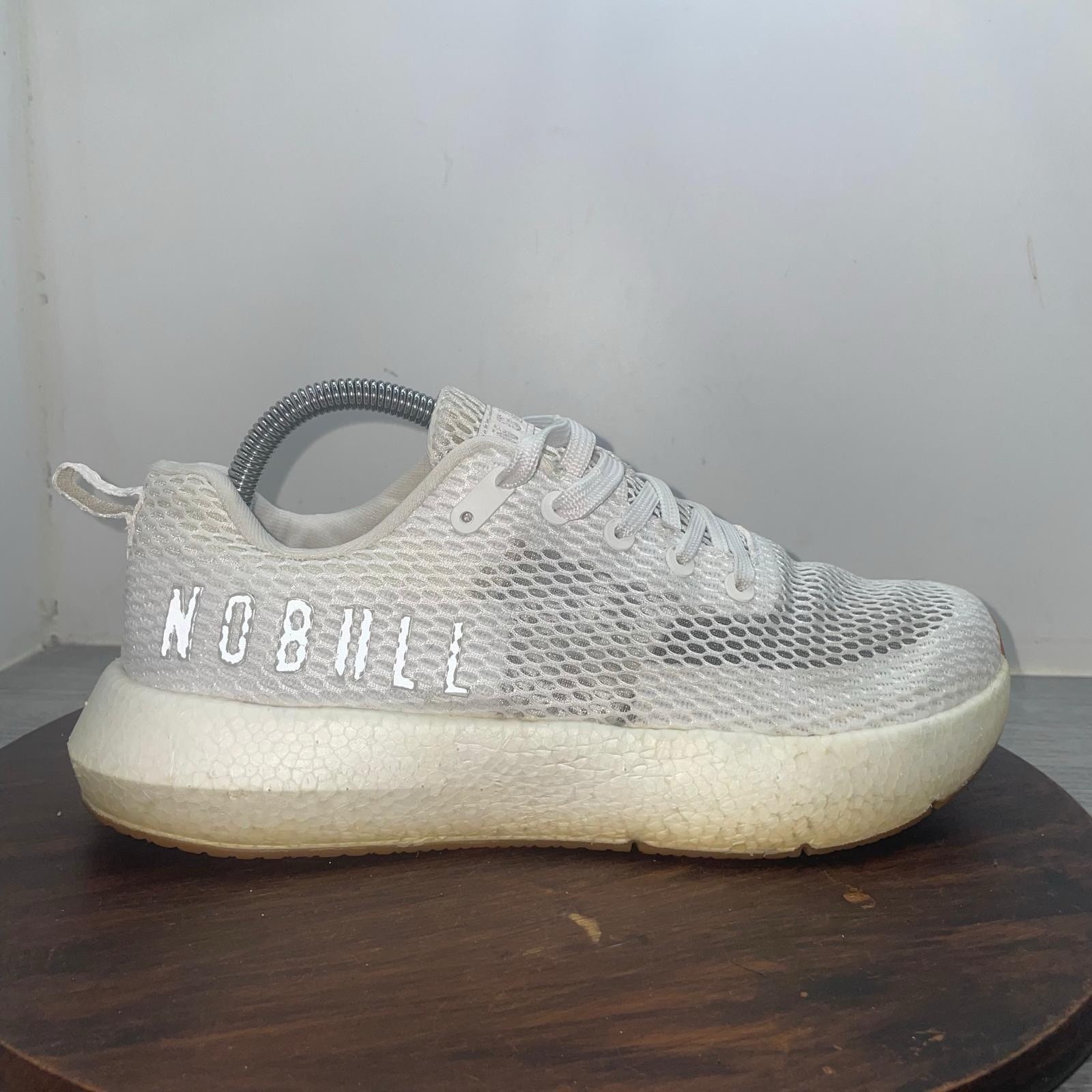 Nobull Drive Mesh Men’s 8.5 Women’s 10 US White Gym Training Shoes Sneaker