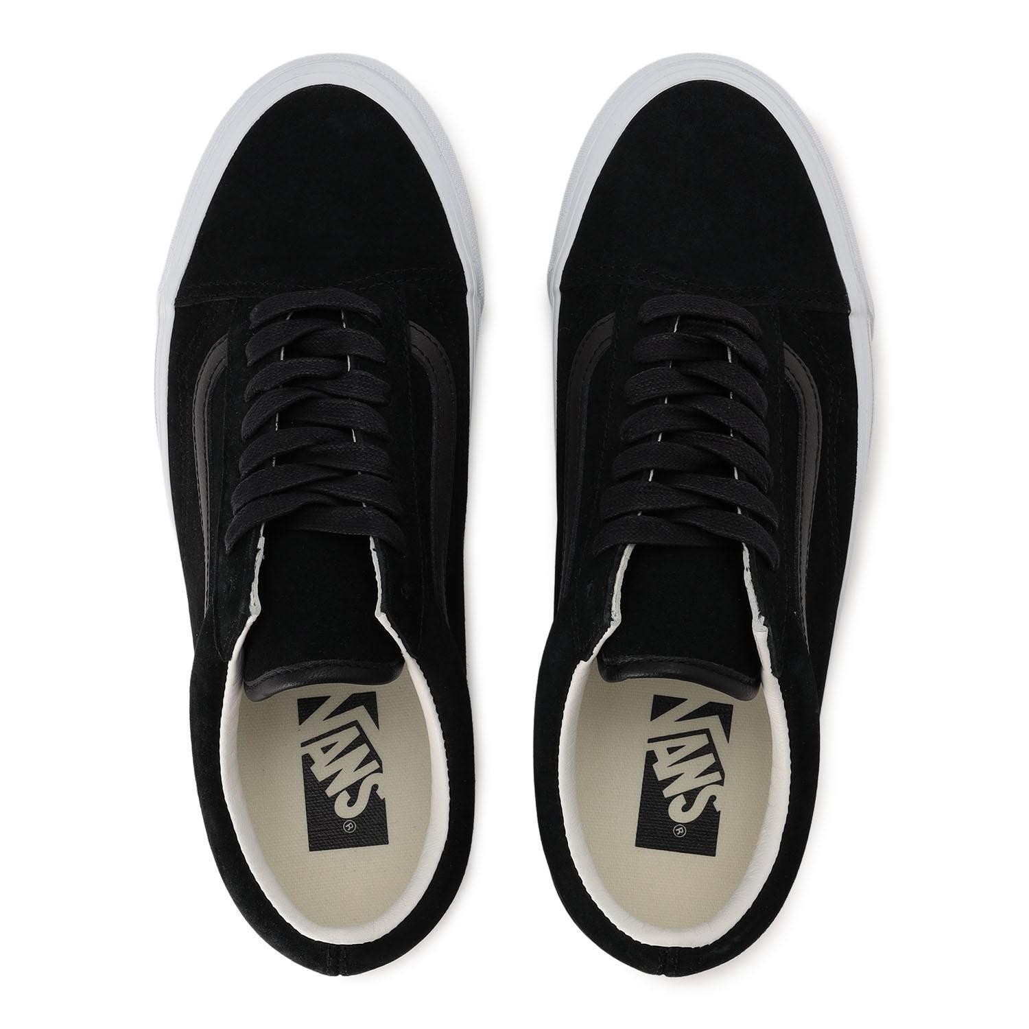 VN000D9JCJJ Vans PREMIUM OLD SKOOL PIG SUEDE BLACK (Men’s)