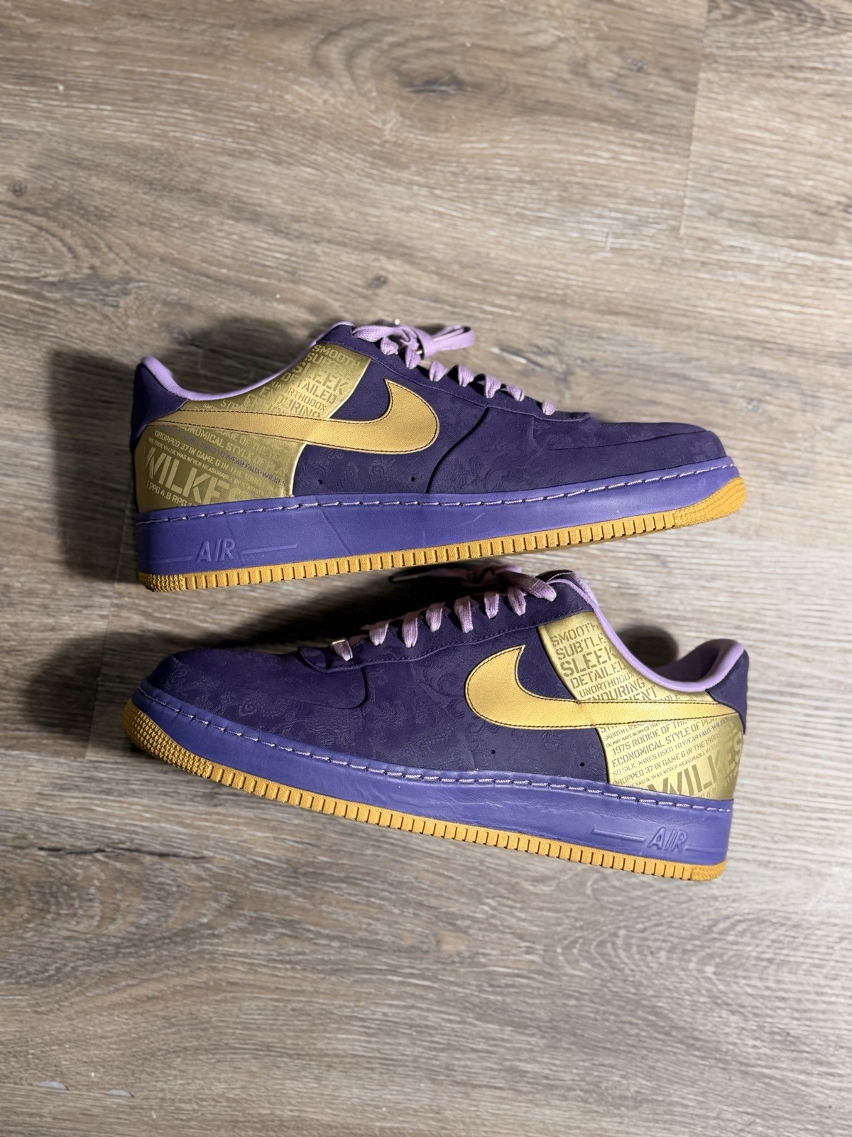 Nike Air Force 1 Low Supreme Jamaal Wilkes. Worn 1x Size 14