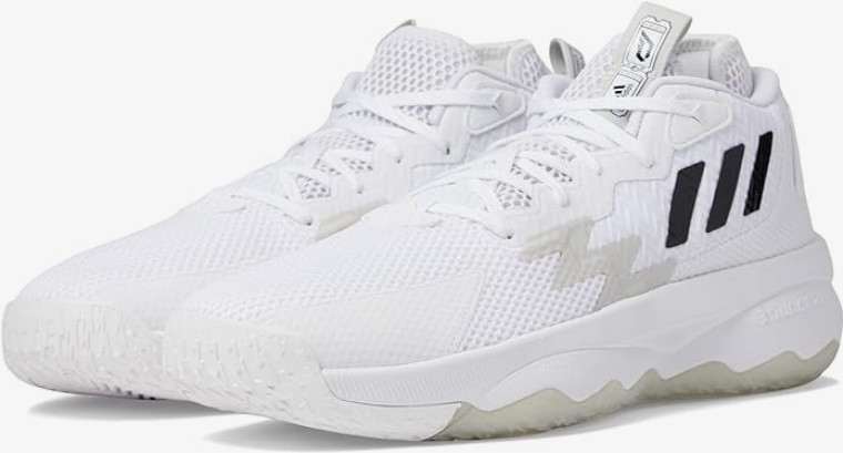 Adidas Dame 8 Admit One Unisex-Adult Cloud White