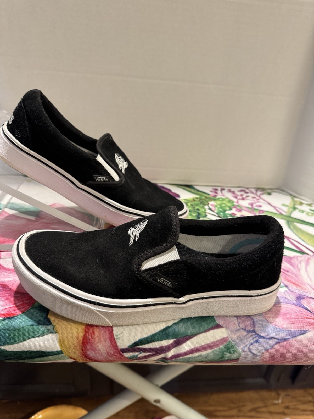 Vans Classic Slip-On VN0A4U382P9 Mens Black Skate Sneakers Shoes
