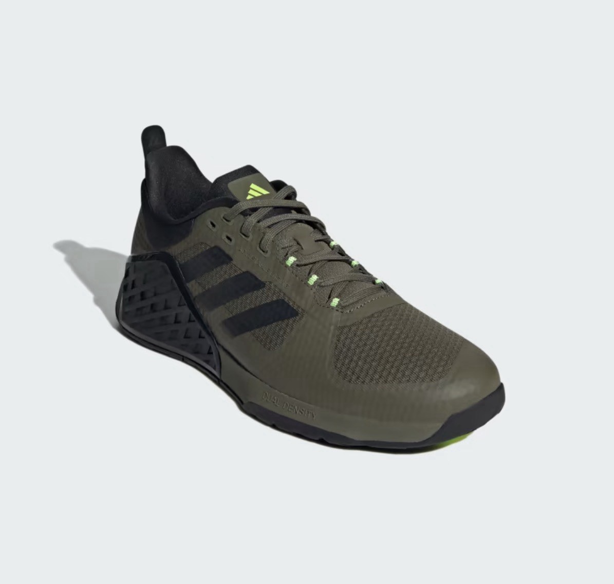 Adidas Drop Set Low Top Gym Training Sneakers Lace Up Green/Black IF9908 N