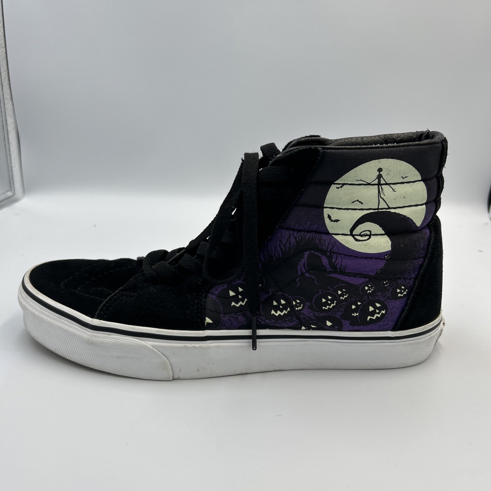 VANS Sk8-Hi x Nightmare Before Christmas Jack’s Lament Disney Mens 8.5 Wmns 10
