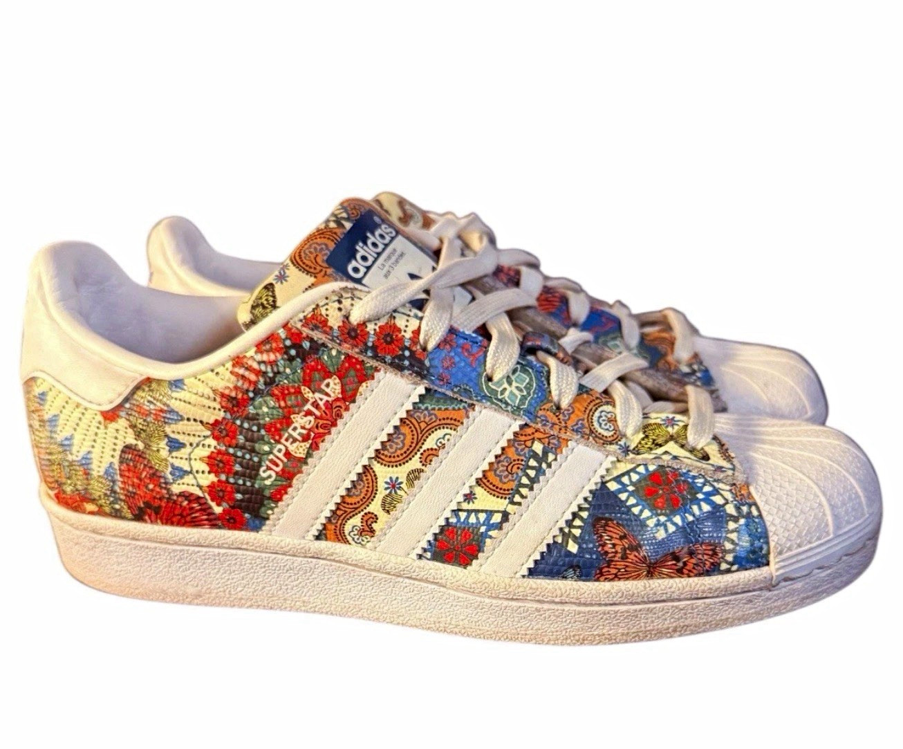 Adidas Paisley La Marque Aux 3 Bandes Superstar Boho Hippie Paisley Mandela 5