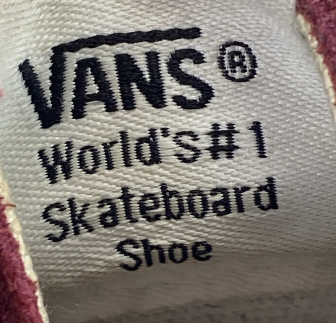Vans Sk8 Hi Top Burgundy Shoes High Red Skate Men 7.5 Women 9 Suede Leather