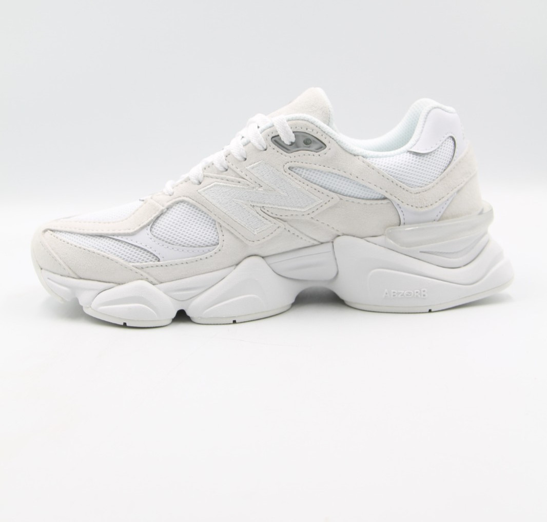 New Balance 9060 Unisex Sneakers Running Shoes Triple White U906027Z