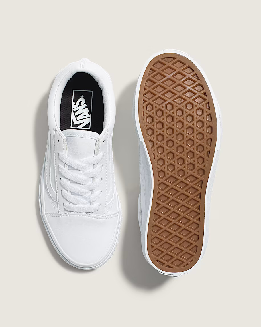 Size 9.5 VANS Old Skool True White
