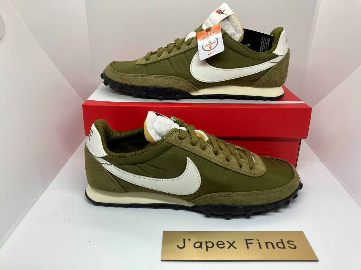 Nike Waffle Racer IM8658-300 Olive Flak Sail-Coconut Milk Men’s Size