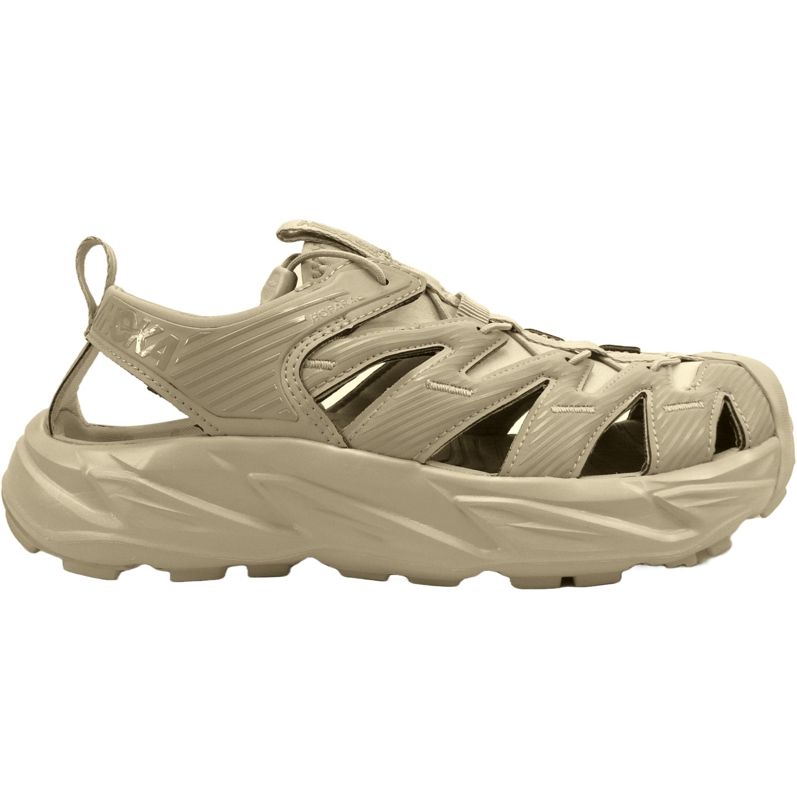 Hoka One One Hopara Unisex Hiking Sandals Oxford Tan M5 / W6