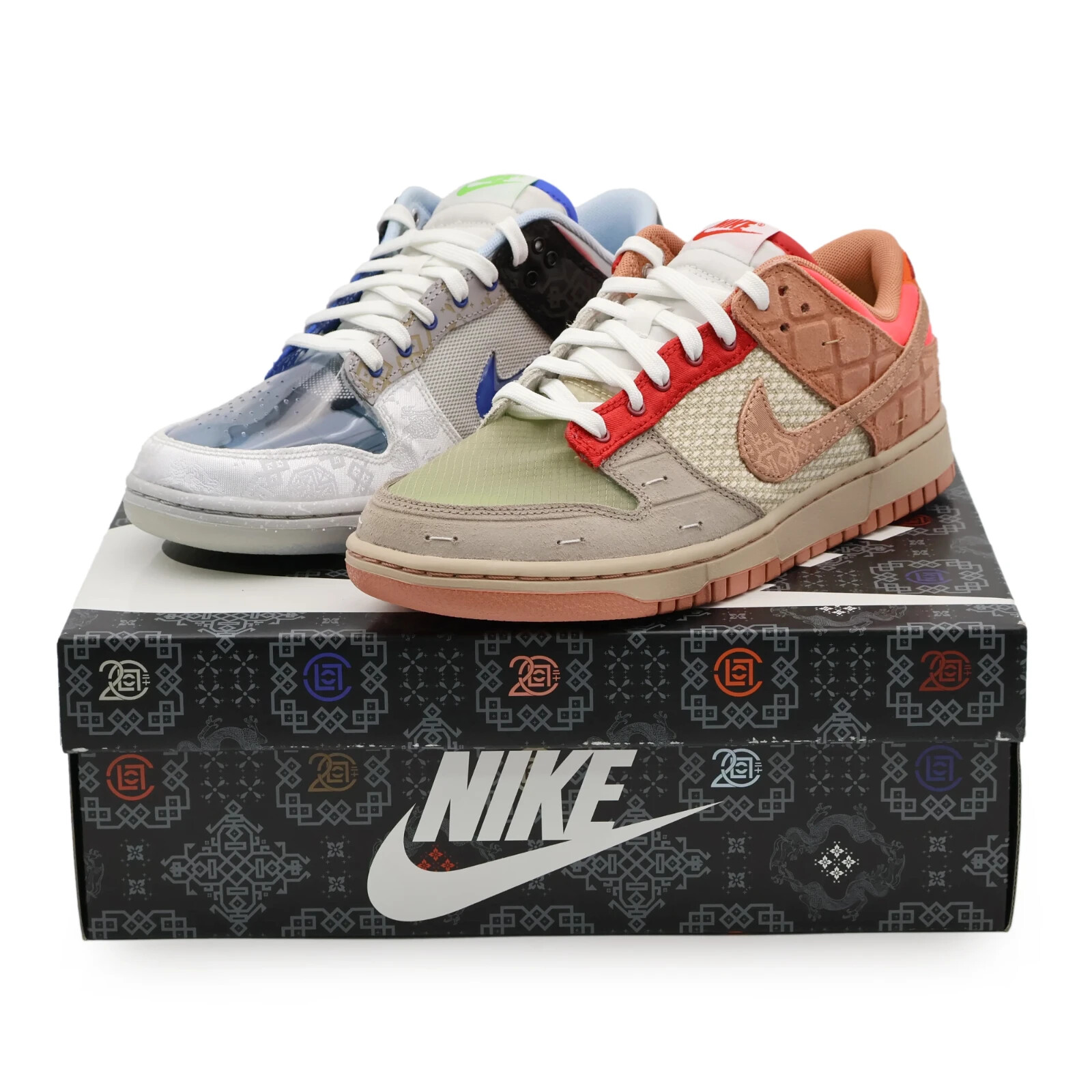 FN0316-999 CLOT Nike Dunk Low SP What The CLOT Multi Color (Men’s)