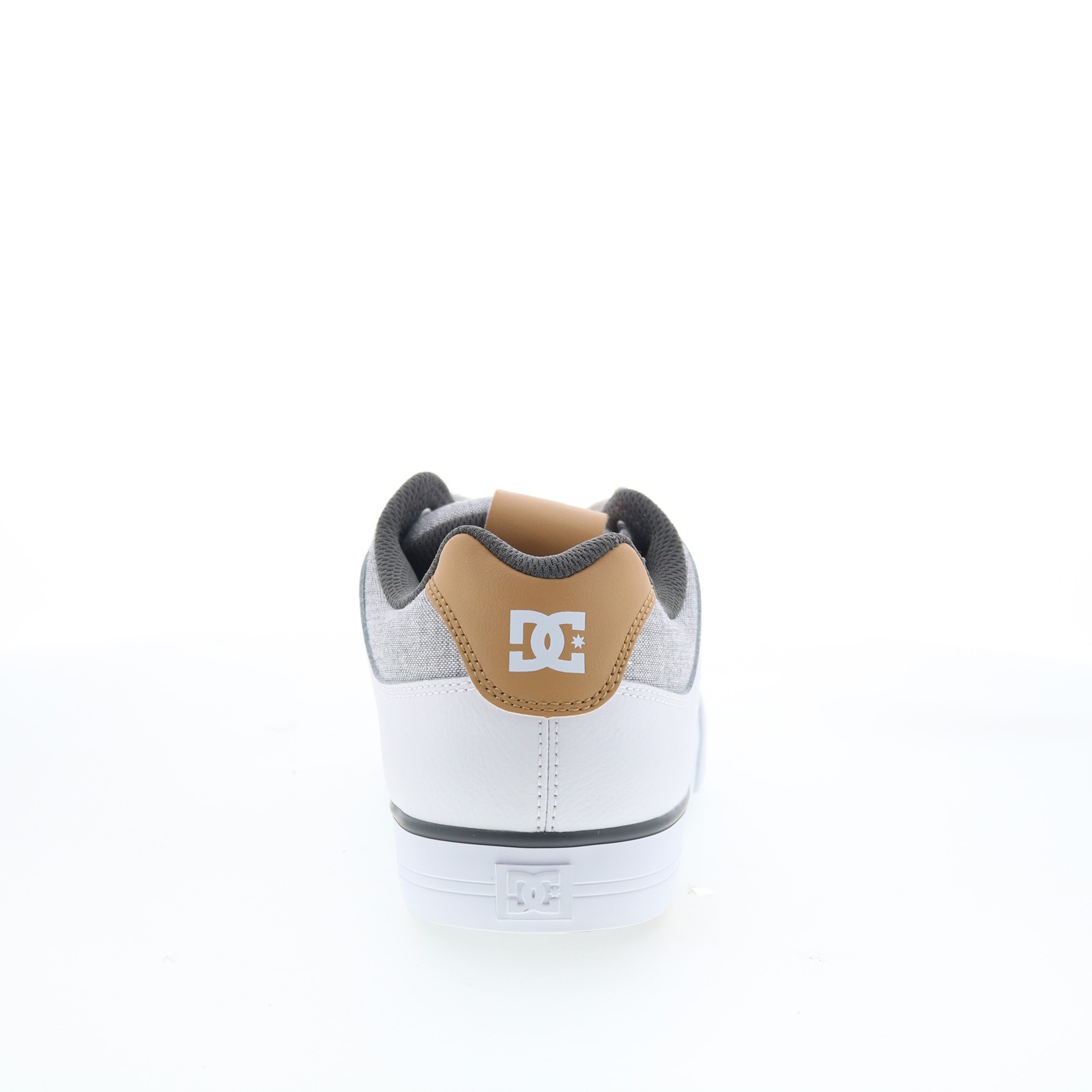 DC Pure 300660-XSWS Mens White Leather Skate Inspired Sneakers Shoes 9.5