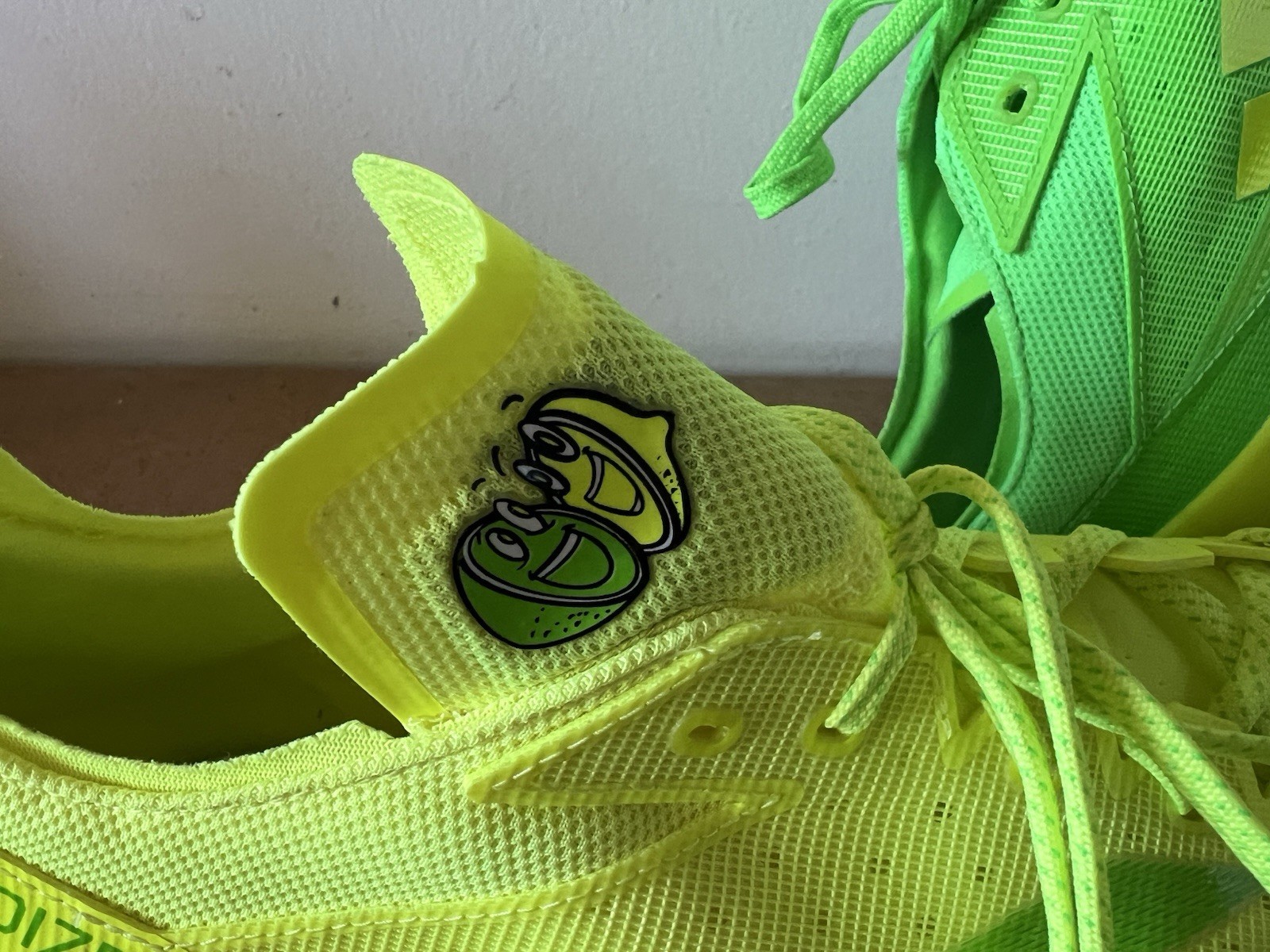 Adidas Adizero Men’s Electric Snack Attack Lemon Lime Football Cleats Sz 15 NEW