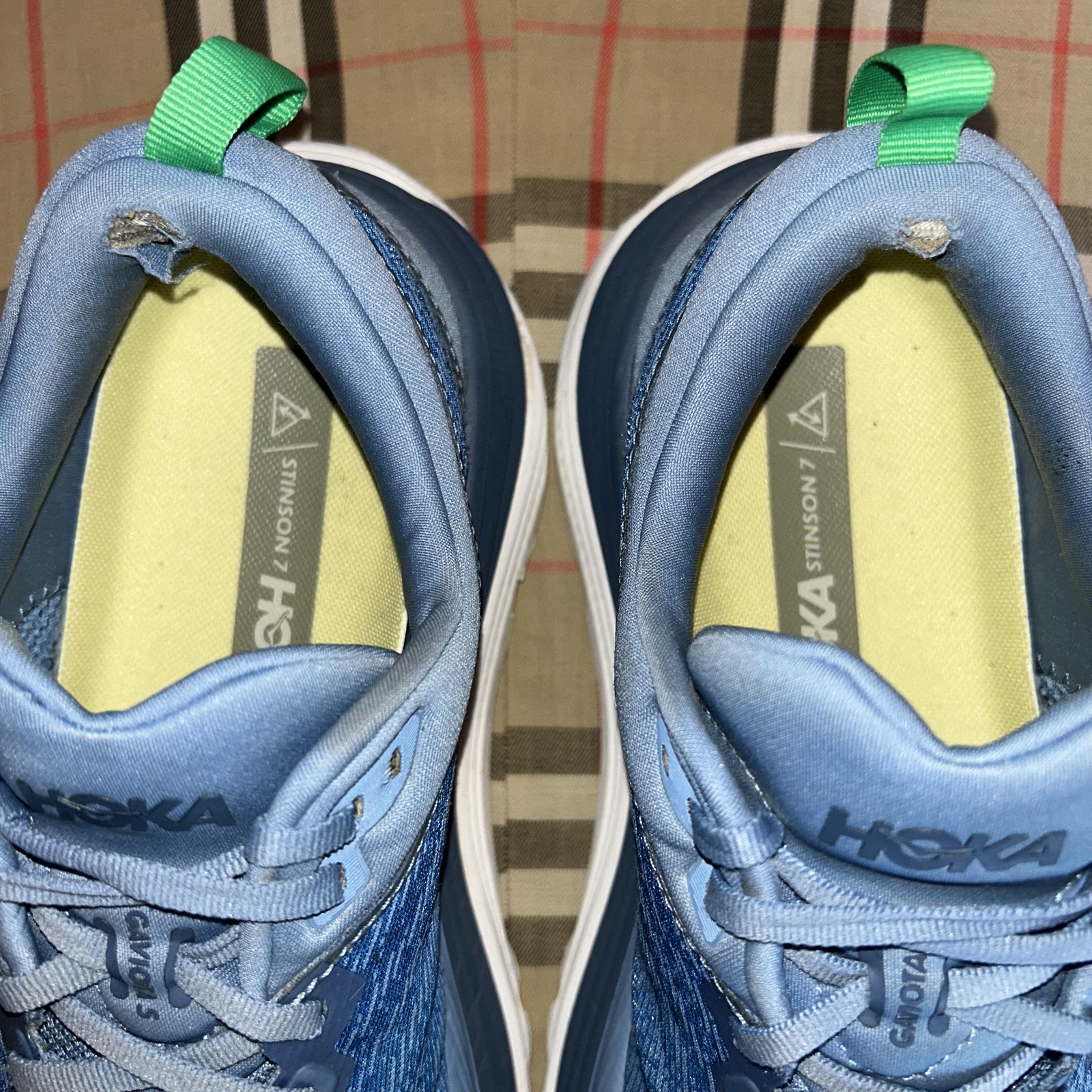 Hoka One One Gaviota 5 Men’s Size 11D Blue Athletic Running Sneakers 1127929 DHN
