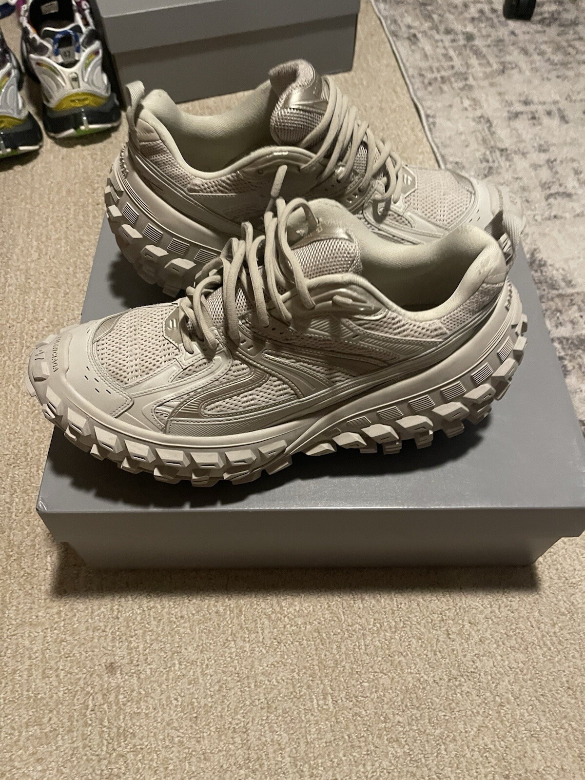 Size 14- Balenciaga Defenders Beige, Authentic, New, fast ship