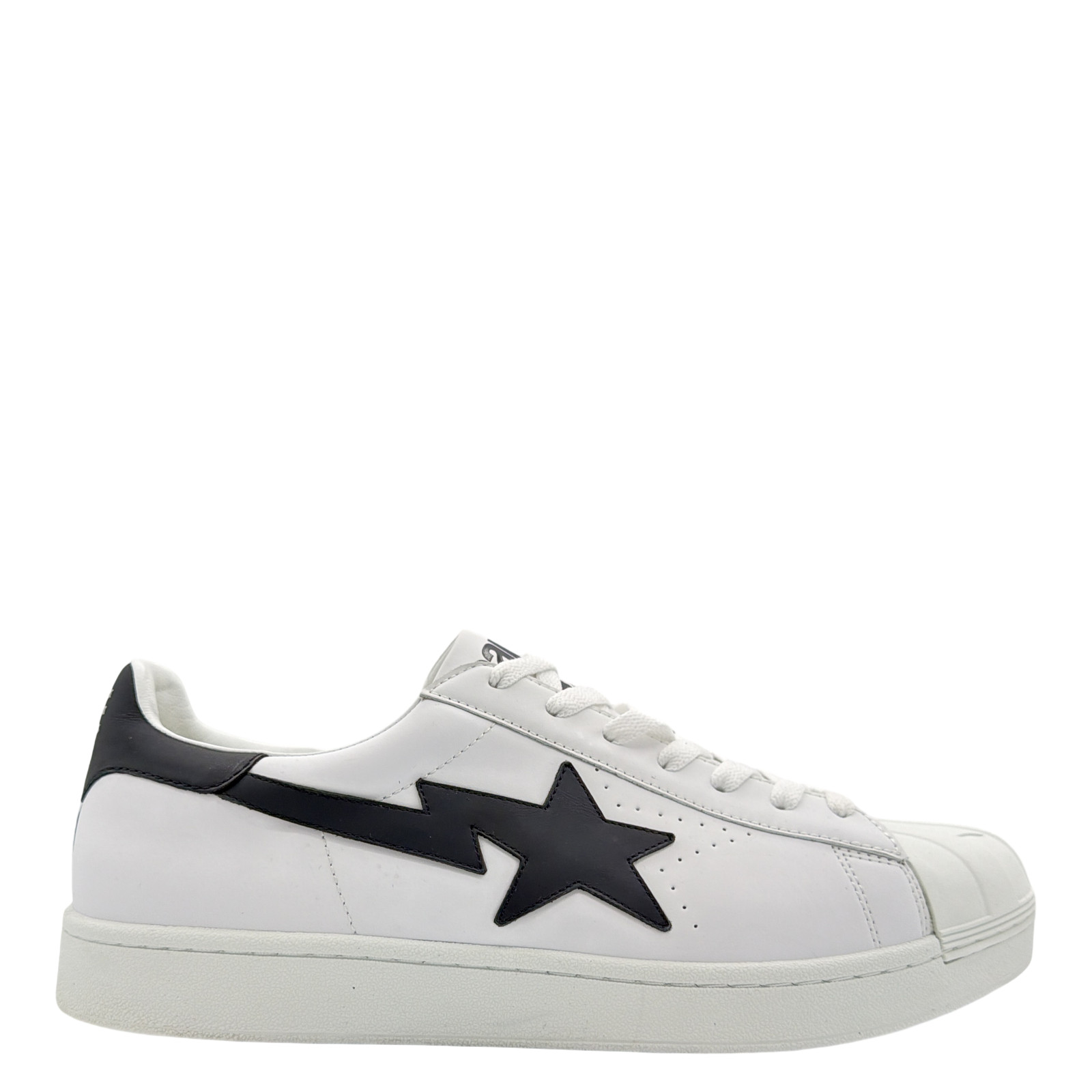 Size 13M/14.5W – A Bathing Ape Skull Sta #2 White 1J80-191-065-WHT Pre-Owned