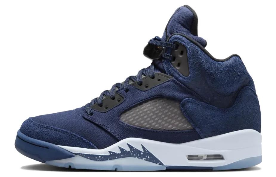 [FD6812-400] -Men- Jordan 5 Retro Midnight Navy