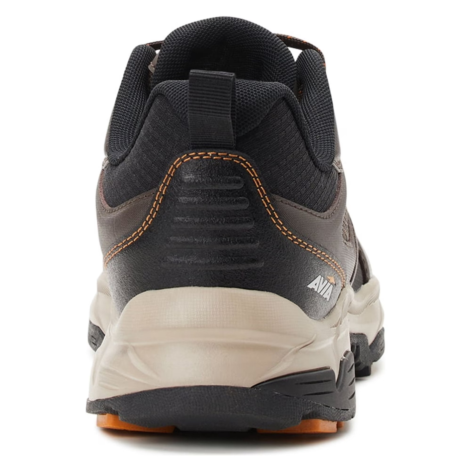 Avia Men’s Talus Rugged Walking Shoes, Wide Width Lace-up Comfort Brown Size US