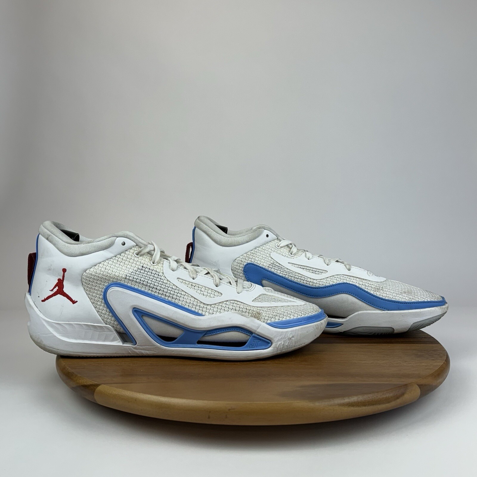 Mens Nike Jordan Tatum 1 Basketball Shoes Sneakers Translucent White Sole 14 M