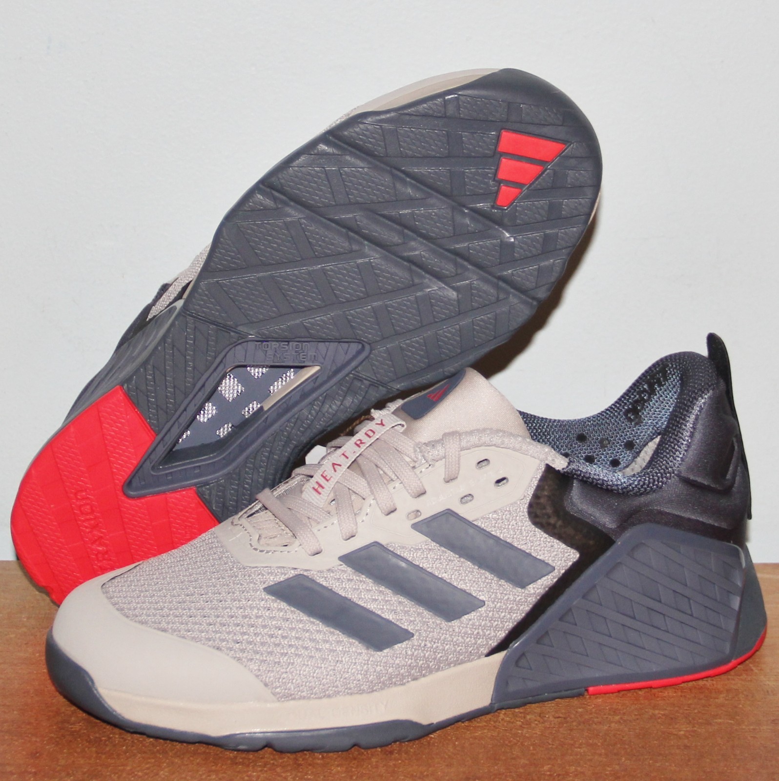 Adidas Dropset 3 Training Shoes Mens 7 Womens 8 Wonder Alumina Onix JI3901 New