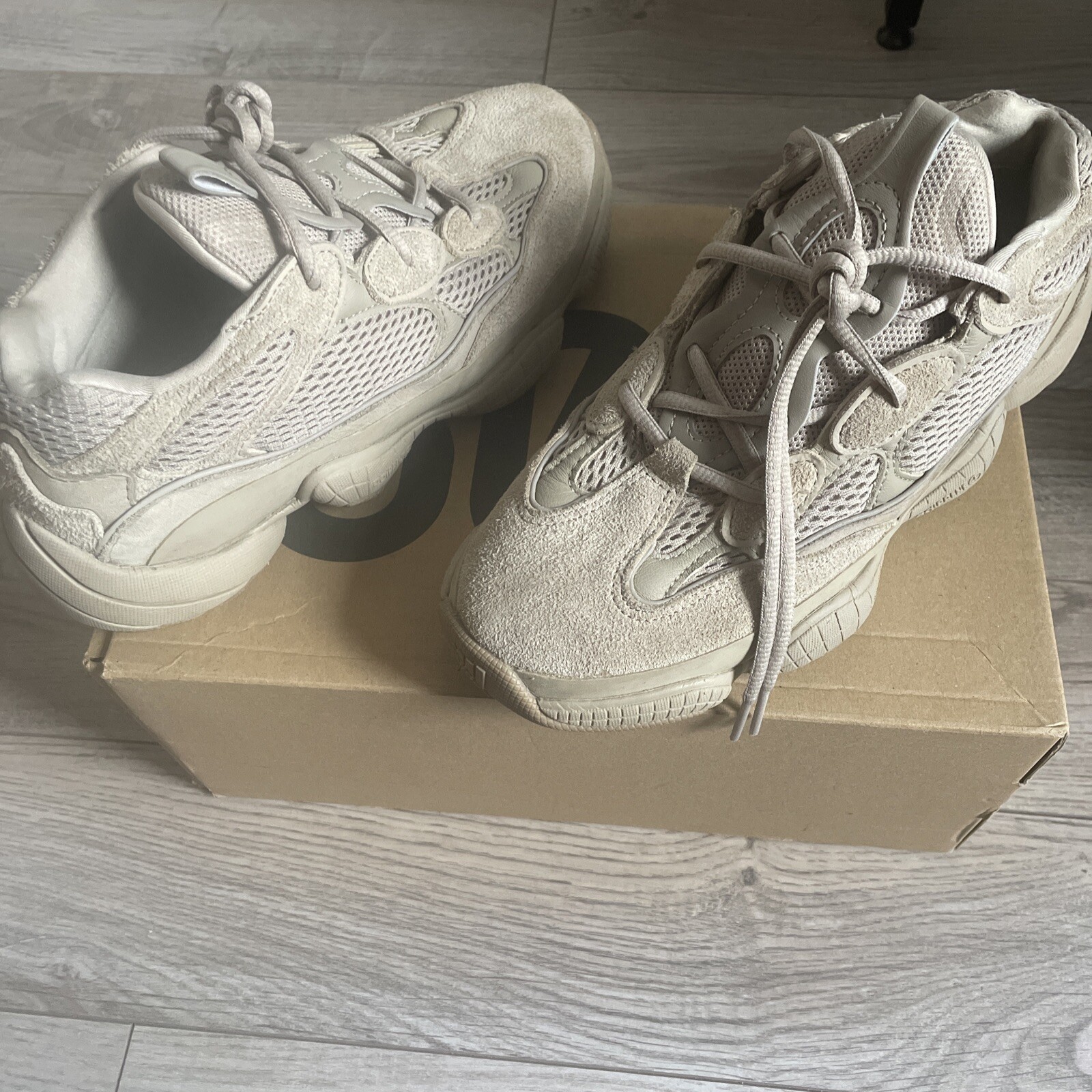 Size 7.5 – adidas Yeezy 500 Taupe Light