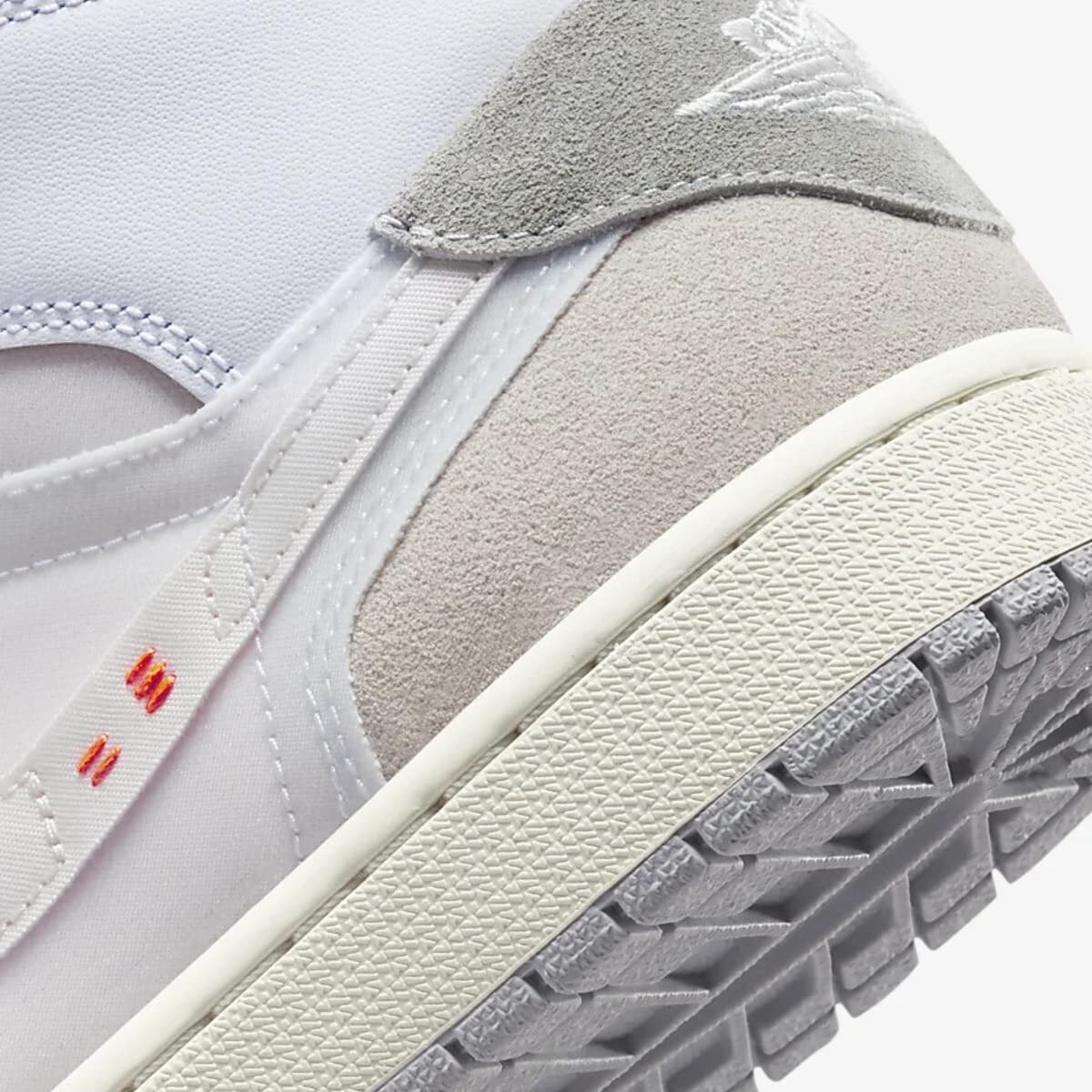 Nike Air Jordan 1 Mid SE Craft DM9652-100 “Inside Out” White/Sail/ Grey Mens