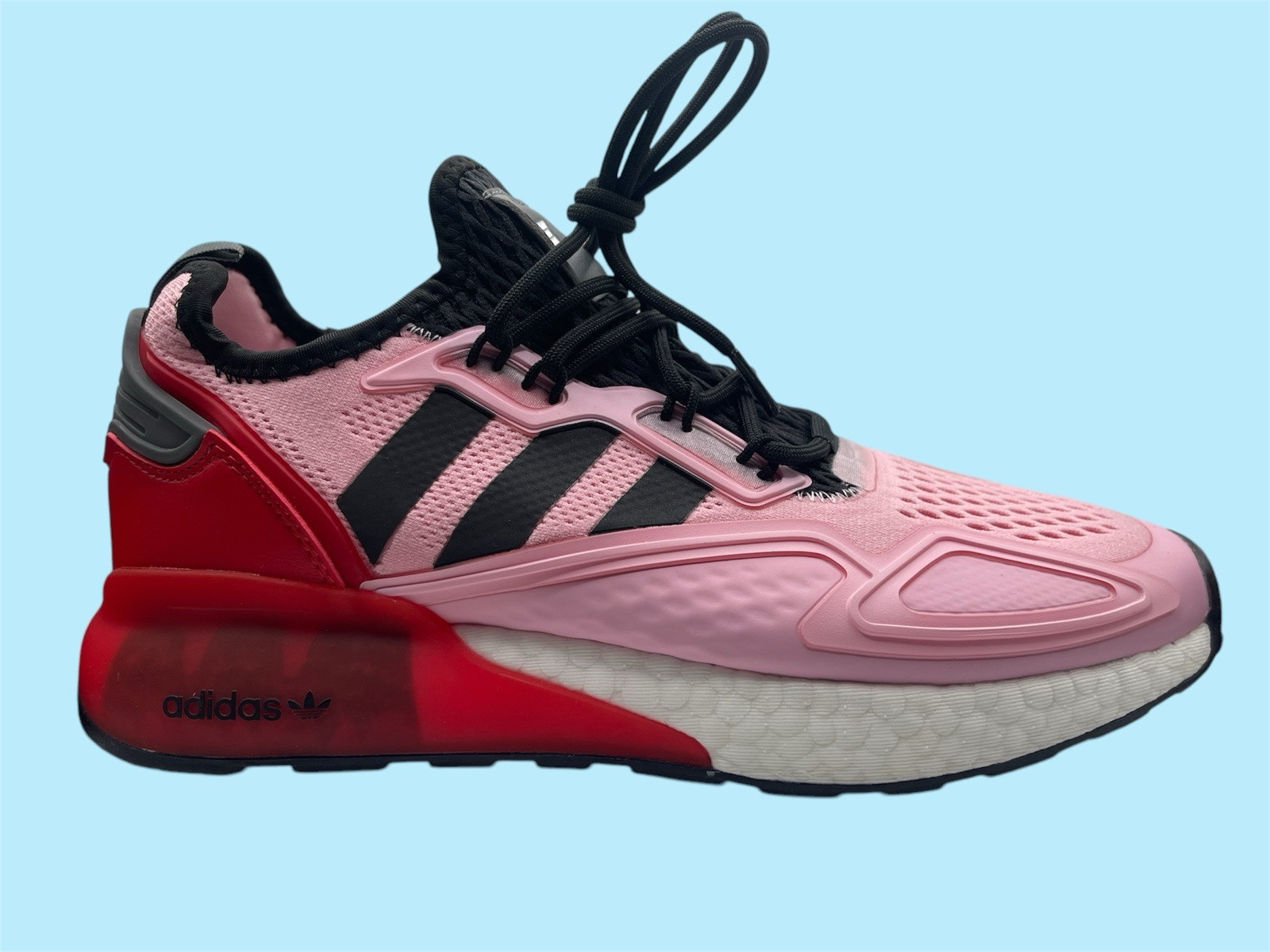 Ninja x ZX 2K Boost ‘Time In – True Pink Scarlet’ Adidas size 8.5