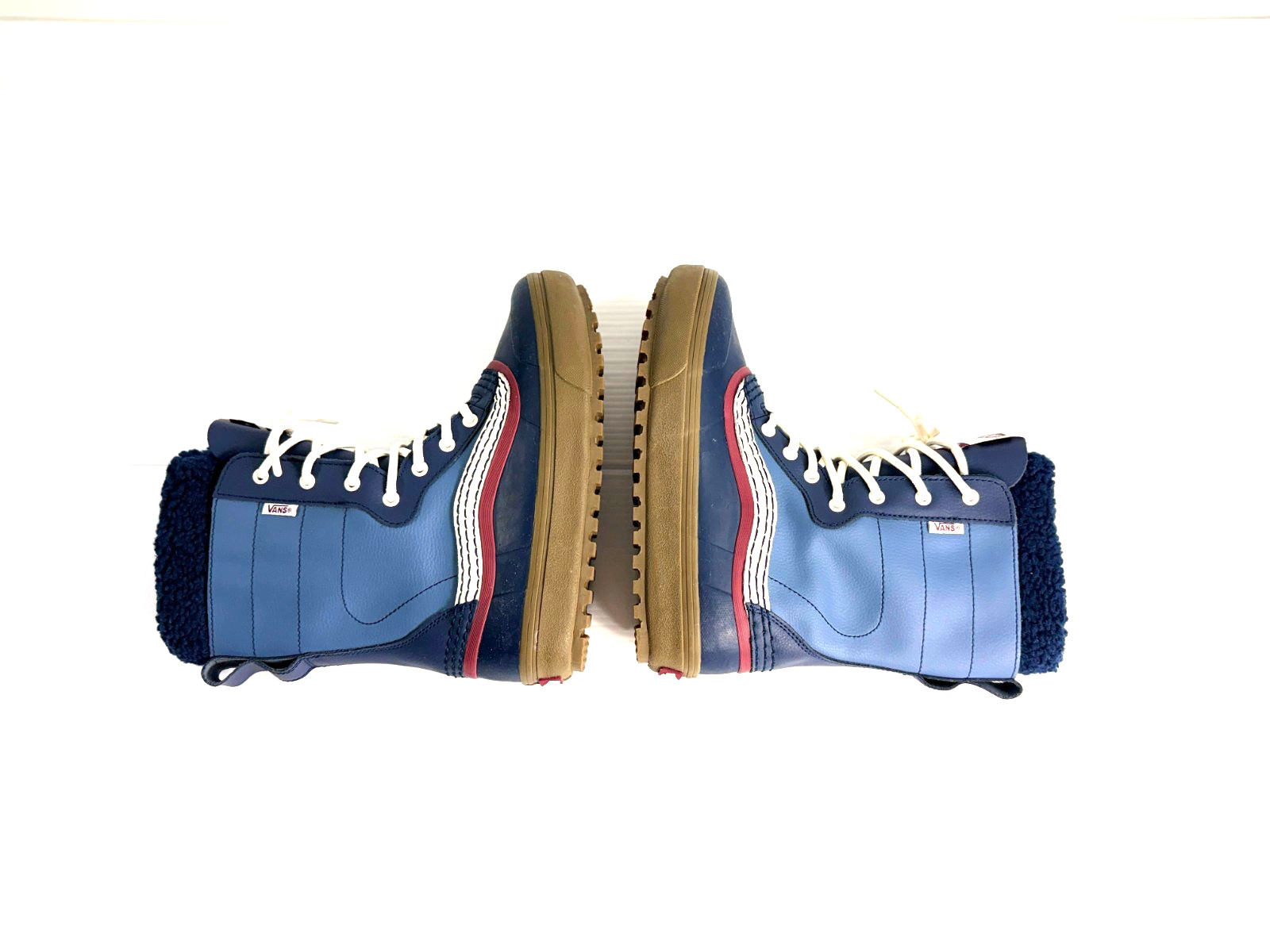 Vans Standard Snow MTE Waterproof Boots Blue Men`s Size 6 Women`s Size 7.5