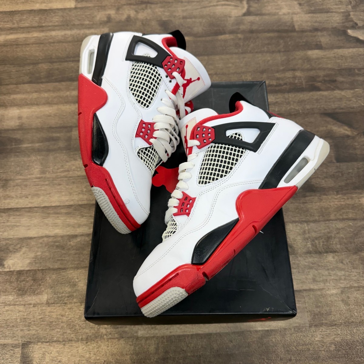 Jordan 4 Retro Fire Red (2020) – DC7770-160-9-PO-4 Size 9