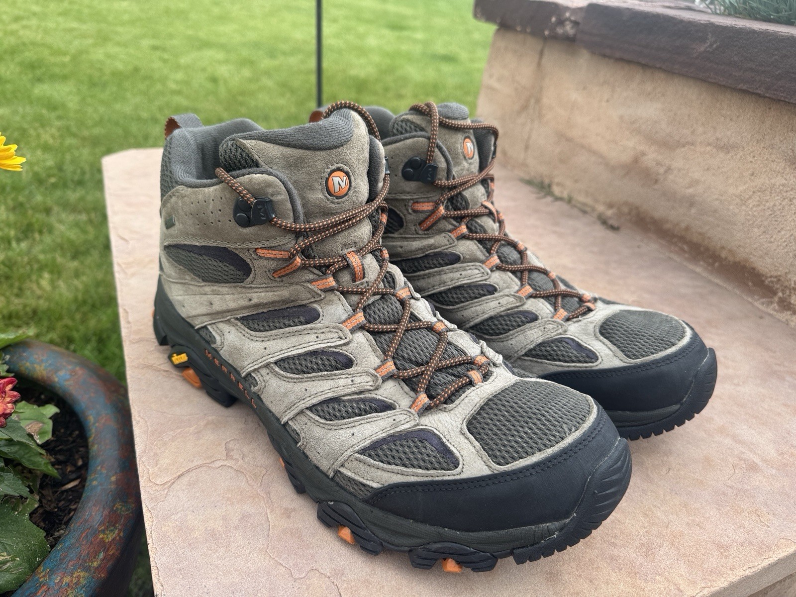 Merrell Moab 3 Mid GTX GORE-TEX Green J035791 Men’s Walking Boots Size US 14