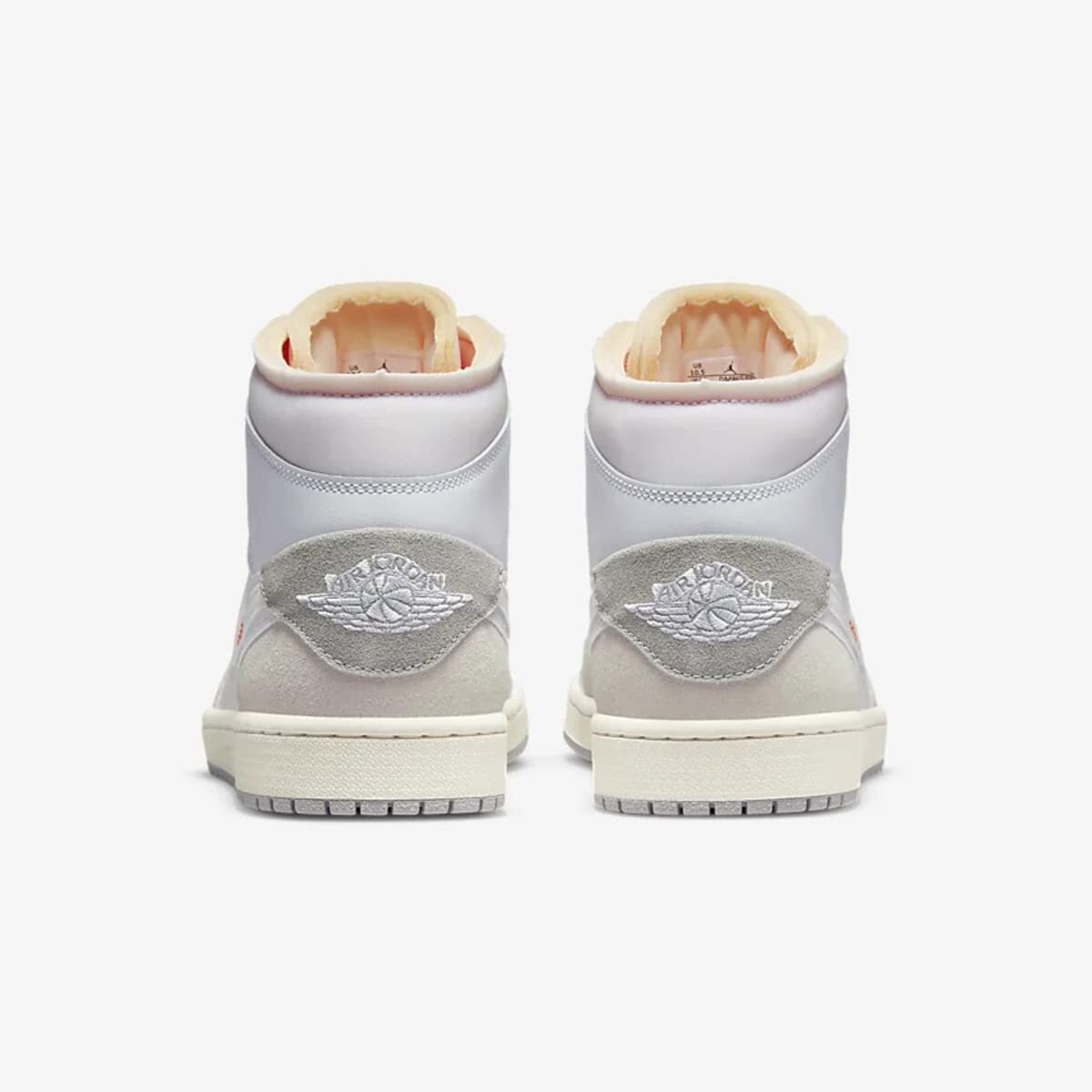 Nike Air Jordan 1 Mid SE Craft DM9652-100 “Inside Out” White/Sail/ Grey Mens