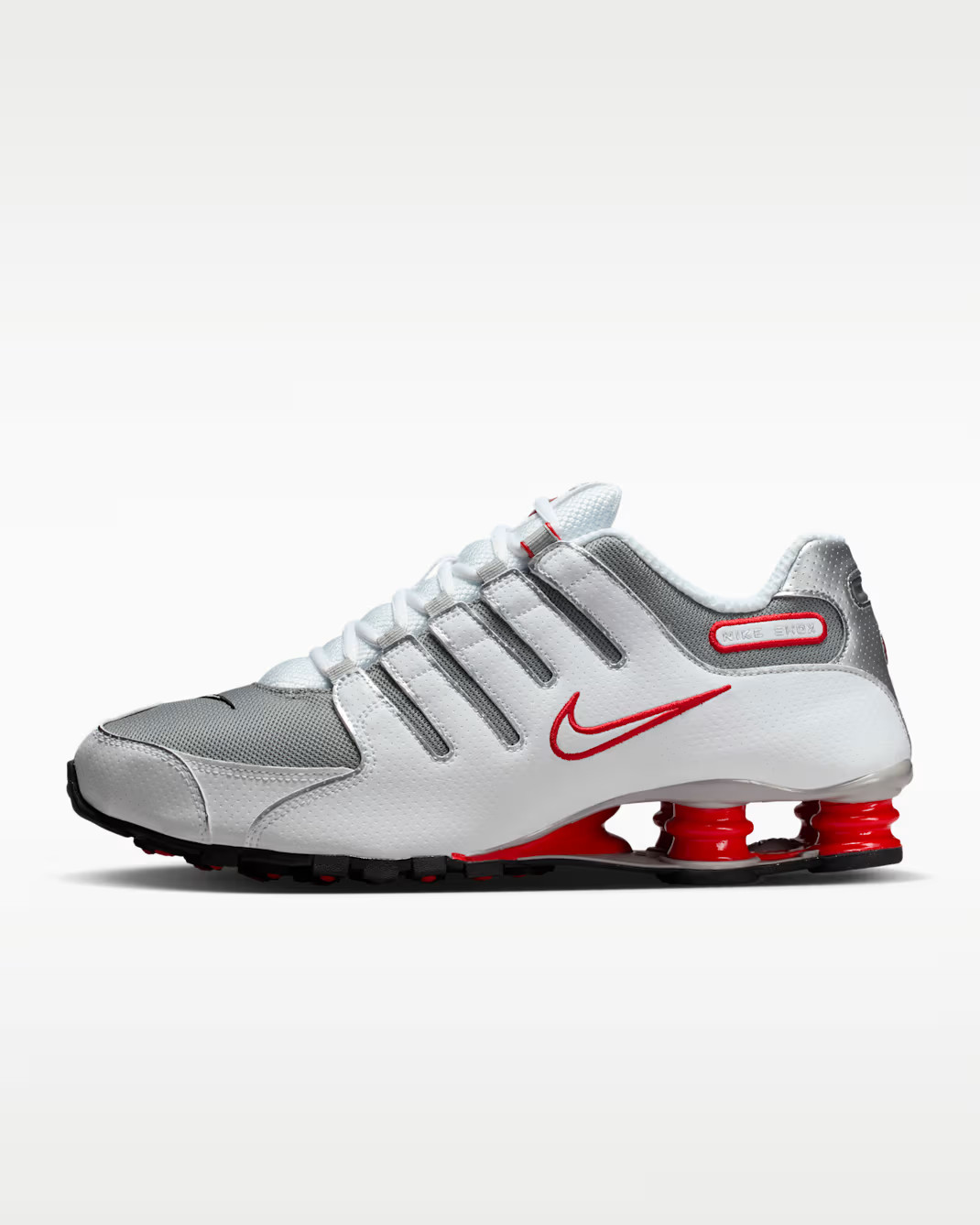 Nike Shox NZ (Size 9) 378341-104 “White/Red/Silver” Men’s Sneaker