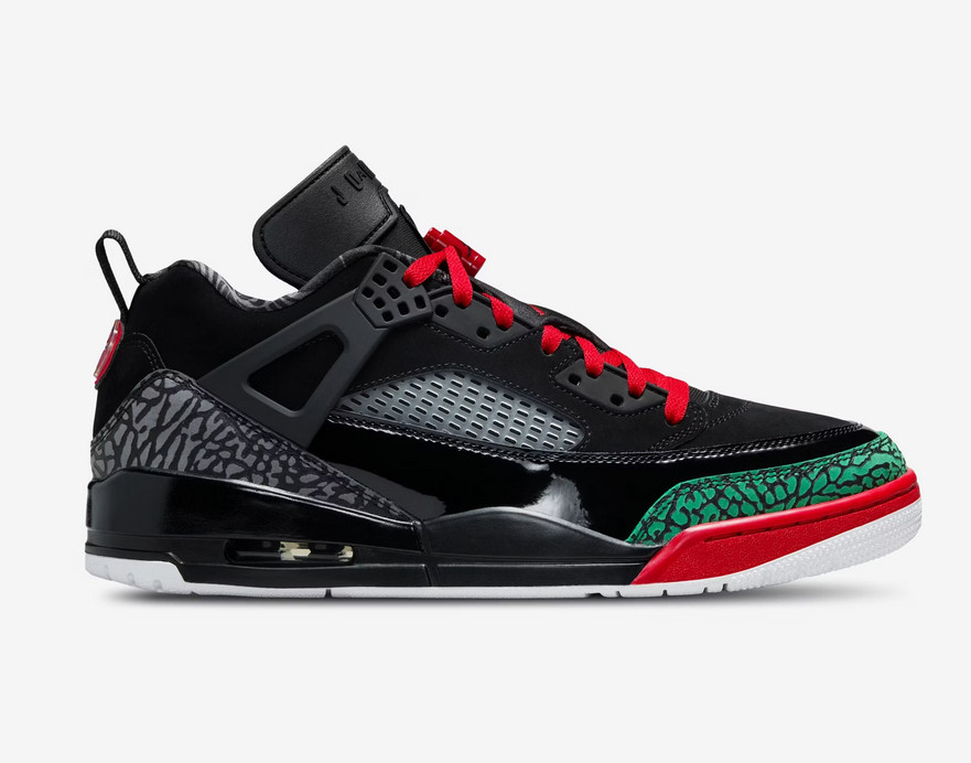 Size 10 – Air Jordan Spizike Low OG Black Varsity Red