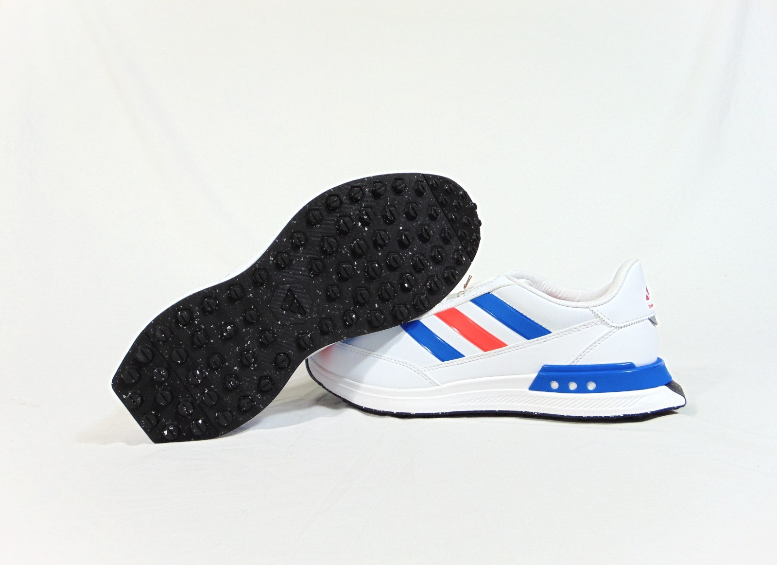 Adidas S2G SL BOA 24 White & Royal Blue Golf Shoes Sz 9.5 WIDE NEW IF0290 RARE
