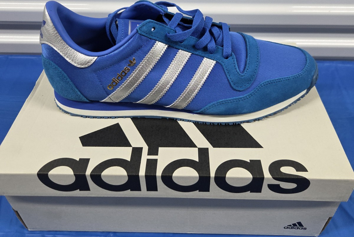 adidas Galaxy OG Blue Silver JR6169 Originals Sneaker Low Top Men