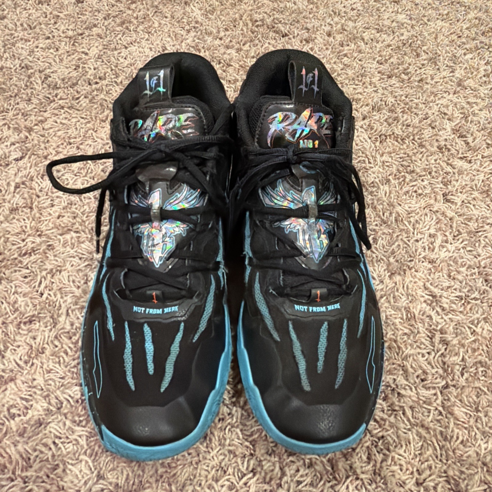 Puma x LaMelo Ball MB.03 “Blue Hive”🏀 Shoes #379221-01 Black/Blue Men’s Sz 12