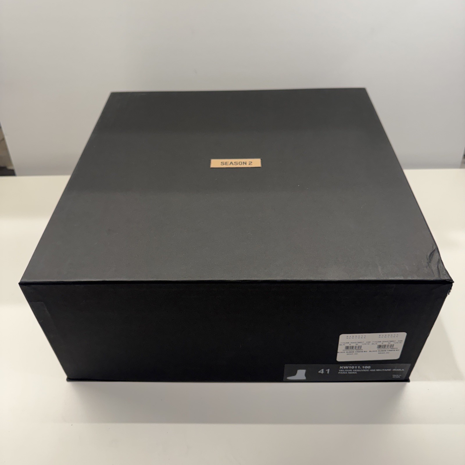 Adidas Yeezy Season 2 Military Crepe Boot Oil – Size EU 41 US 8 – KW1011.100