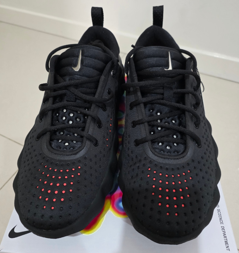 Nike Mind 002 Men Shoes Black Chrome Hyper Crimson HQ4308-001 #