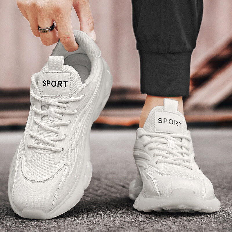 Men’s Outdoor Running Shoes Ultra Light Sports Shoes School Gym Walking Shoes